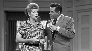 Black and White Gingham Dress of Lucy Ricardo (Lucille Ball) as seen in I Love Lucy 