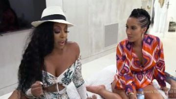 Multicolore Combi porté par Tanya Sams dans Le Real Housewives of Atlanta la Saison 12 Épisode 18