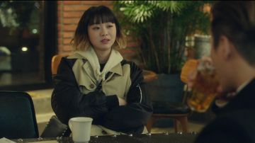 Beige Trench Coat worn by Jo Yi Seo (Kim Da-mi) in Itaewon Class Season 1 Episode 9