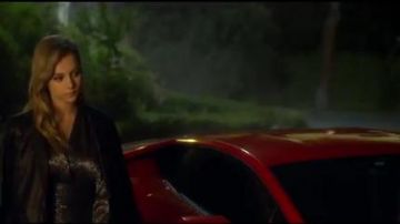 Metal­lic Drape Dress worn by Carla (Ester Expósito) in Elite Season 3 Episode 3