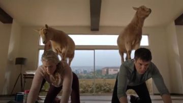 Bourgogne Leggings portés par le Dr Grace Sawyer (Ali Larter) dans Le titre de Recrue (S02E14)