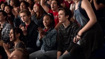 Triangle Denim Jacket worn by Pearl Warren (Lexi Underwood) in Little Fires Everywhere Season 1 Episode 3