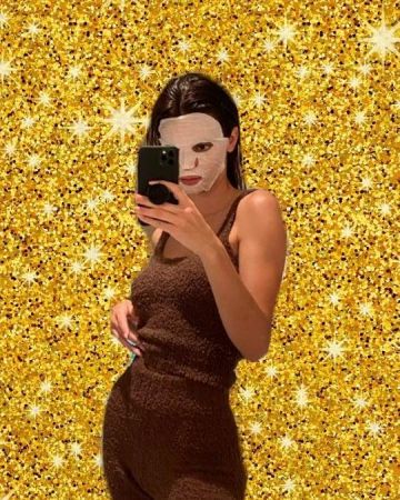 Skims Cozy Knit Tank Top worn by Kendall Jenner Instagram March 25, 2020