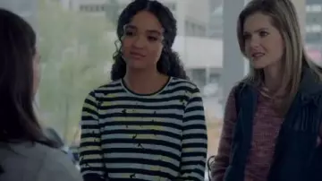 Striped Top worn by Kat Edison (Aisha Dee) in The Bold Type Season 4 Episode 10