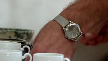 Swanson Japan Stainless Steel Watch worn by Dickie Greenleaf (Jude Law) as seen in The Talented Mr. Ripley