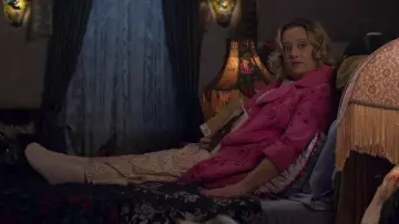 Pink House Robe worn by Hilda Spellman (Lucy Davis) in Chilling Adventures of Sabrina (S01E05)