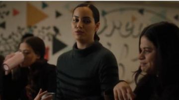 Striped sweater worn by Macy Vaughn (Madeleine Mantock) in Charmed Season 2 Episode 15