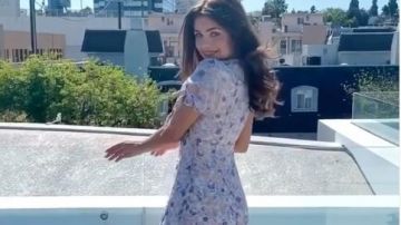 Robe à fleurs portées par Hannah Ann Sluss dans Le Bachelor Saison de 24