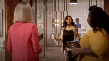 Or Blazer porté par les témoins Lyon (Taraji P. Henson) dans l'Empire Saison 6 Épisode 15