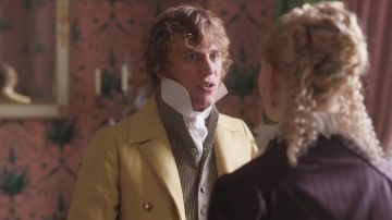La bufanda del Sr. Knightley (Johnny Flynn) en Emma.