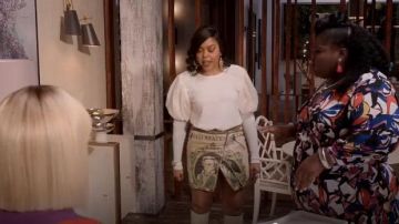 Soufflé Garni de Haut porté par les témoins Lyon (Taraji P. Henson) dans l'Empire Saison 6 Épisode 15