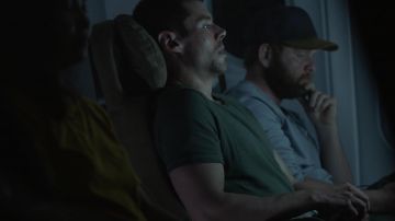Green t-shirt with crew neck worn by Doug McKenna (Brian J. Smith) as seen in Treadstone (S01E02)