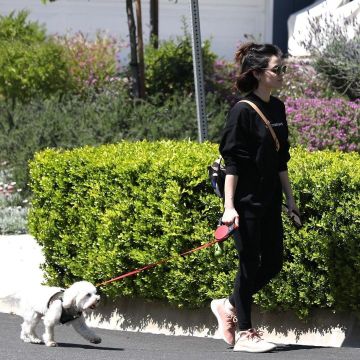 Allbirds Wool Runners usados por Lucy Hale en Los Ángeles 1 de abril de 2020