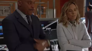 Linen Blend Blaz­er worn by Jack Sloane (Maria Bello) in NCIS Saison 17 Episode 19