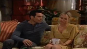 Ba&sh Be­li­na Wrap Dress worn by Sharon Collins (Sharon Case) as seen on The Young and the Restless April 1, 2020