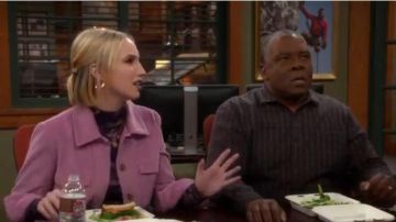 Floral Turtleneck Top worn by Mandy Baxter (Molly McCook) in Last Man Standing Season 8 Episode 17