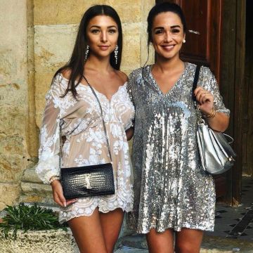 The dress worn by Eva Garnier on the account Instagram of @jazztvshowfanns
