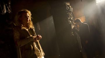 AllSaints Vestido blanco usado por The Moment (Billie Piper) en Doctor Who (Temporada 7)