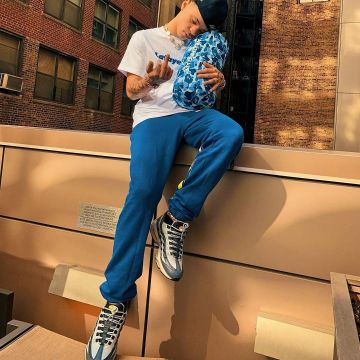 Nike Air Max 95 SE Safari Reflective  sneakers worn by Lil Mosey as seen on his In­sta­gram Ac­count @Lil­mo­sey