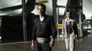 The black jacket Members Only worn by Steve Trevor (Chris Pine) in Wonder Woman 1984