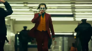 Yellow Vest worn by Arthur Fleck (Joaquin Phoenix) as seen in Joker