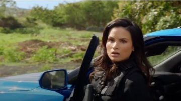 De la ville Au Sommet de Cyclisme Veste portée par Quinn Liu (Katrina Law) dans Hawaii Five-0 Saison 10 Épisode 22