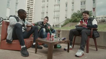 Sneakers Asics Gel-Quantum grey worn by Brahim (Brahim Bouhlel) in Validated (S01E03)