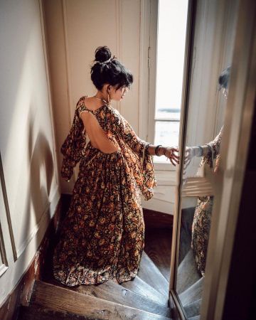 El vestido usado por Leeloo en su cuenta de Instagram @dressingleeloo