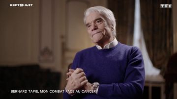The Rolex watch of Bernard Tapie in the issuance of Seven to Eight