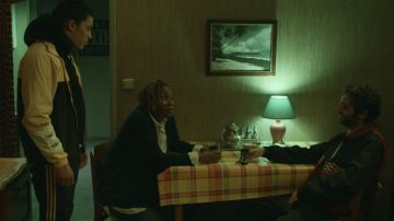 The Adidas jacket Original Blocked Warm-Up yellow and black worn by Clement / Apash (HATIK) in the series Endorsed (S01E10)