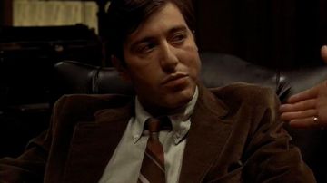 A tie similar to that worn by Michael Corleone (Al Pacino) in The Godfather