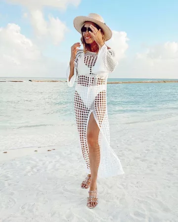 Sandalia Schutz Strappy de Jaime Shrayber en la cuenta de Instagram @jaimeshrayber