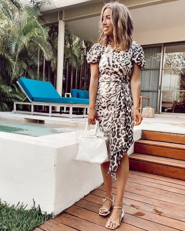 Vestido de Rika de Jaime Shrayber en la cuenta de Instagram @jaimeshrayber