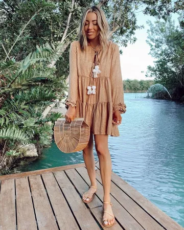 Robe bain de soleil Robe Courte de Jaime Shrayber sur l'Instagram account @jaimeshrayber