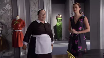 Marc by Marc Jacobs Pink Night-Bird Silk Dress usado por Blair Waldorf (Leighton Meester) como se ve en Gossip Girl (S06E02)
