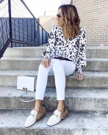 Cuir Mocassins de Jaime Shrayber sur l'Instagram account @jaimeshrayber