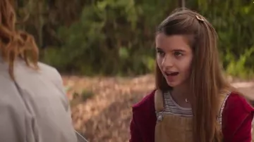 Camel Cord Overalls worn by Bloom(Eva) in Bloom Season 2 Episode 1