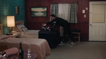 Vans Old Skool Hi Top sneakers in black worn by David Rose (Daniel Levy) as seen in Schitt's Creek (S06E14)