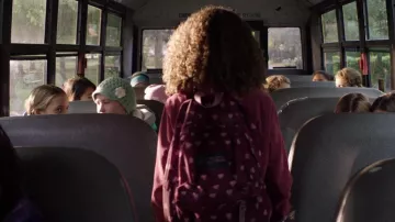 JanSport Big Student Backpack worn by Sophie (Chloe Coleman) in My Spy