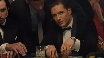 Seiko 5 6119-8203 block brick bracelet worn by Reggie Kray (Tom Hardy) in Legend