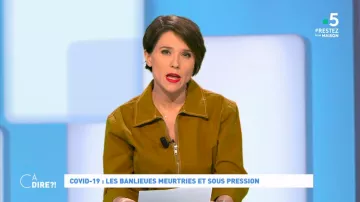 The combination of cotton, Brown Melanie Taravant in C to tell the 09.04.2020