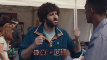 Story MFG Polite Pullover worn by Dave Burd (Lil Di­cky) on Dave Tv Series (Season 1 Episode 7)