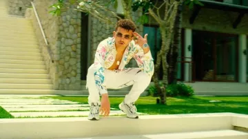Sneakers Dior carried by Rk in his clip I Do not want to