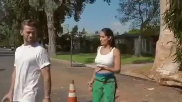 Green Track Pants worn by  Nikki Bella  in Total Bellas Season 5  Episode 2