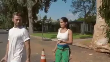 Crop Henley Top worn by Nikki Bella in Total Bellas Season 5 Episode 2