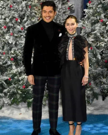 Tartan Seersucker Pantalon de Costume porté par Henry Golding sur son Instagram account @henrygolding