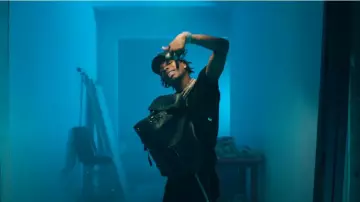 Louis Vuitton Trainer Black and White sneakers as seen in No Sucker  Official Music Video by Lil Baby with Moneybagg Yo