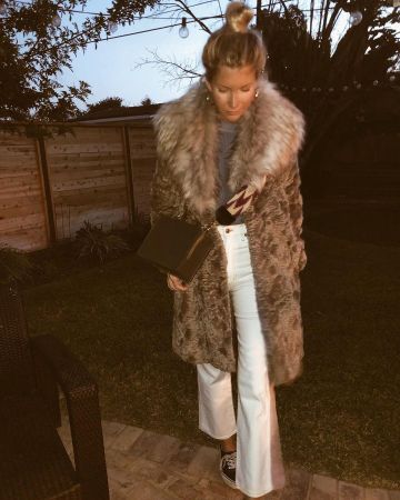 Vans Baskets de Halley Elefante sur l'Instagram account @thesaltyblonde