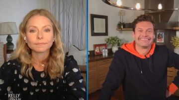 Zadig & voltaire Rooka Dots Dress worn by Kelly Ripa on LIVE with Kelly and Ryan April 13, 2020