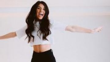 Camiseta white Crop usada por Madison Prewett en The Bachelor